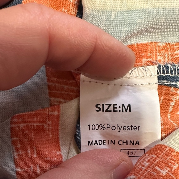 Striped Multicolor Ruffle Sleeve Top - Picture 2 of 3